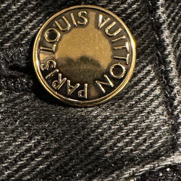 LOUIS VUITTON Monogram Denim Mom Jeans SIZE 36 european (4 US or Small) - Picture 6 of 16